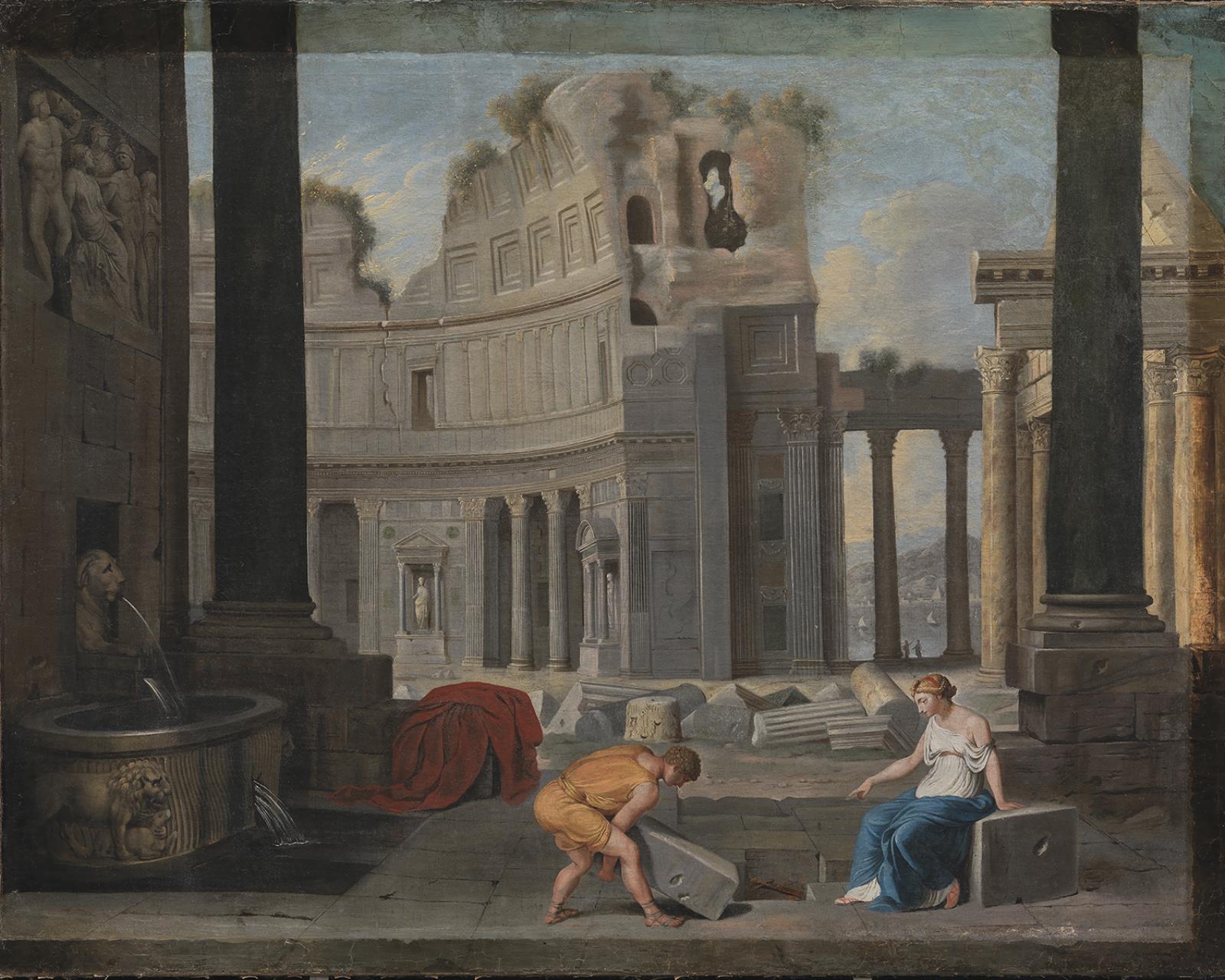 Theseus finding his Father's Sword and Sandals | Europeana 