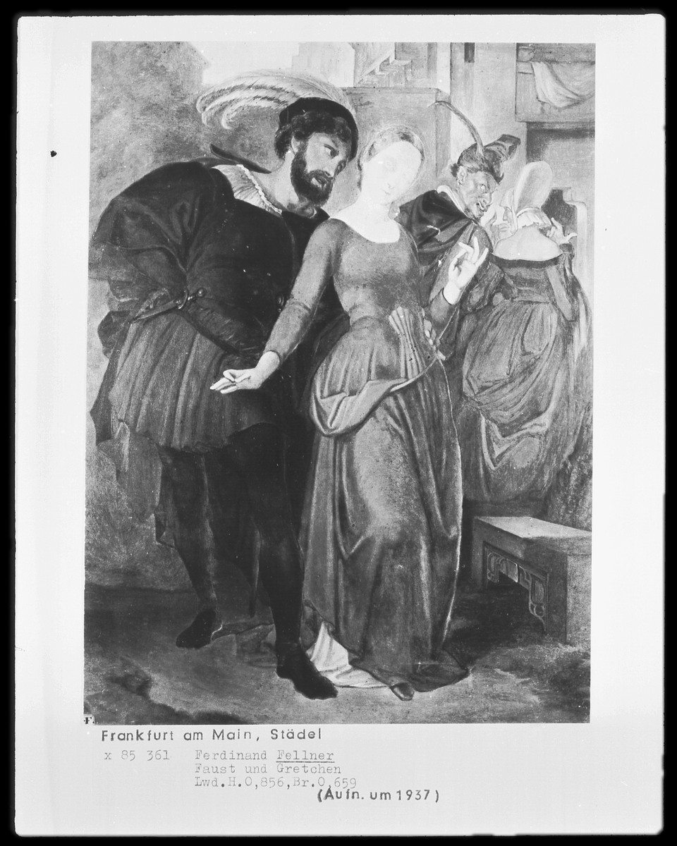 Faust Und Gretchen Die Paare In Marthens Garten Europeana