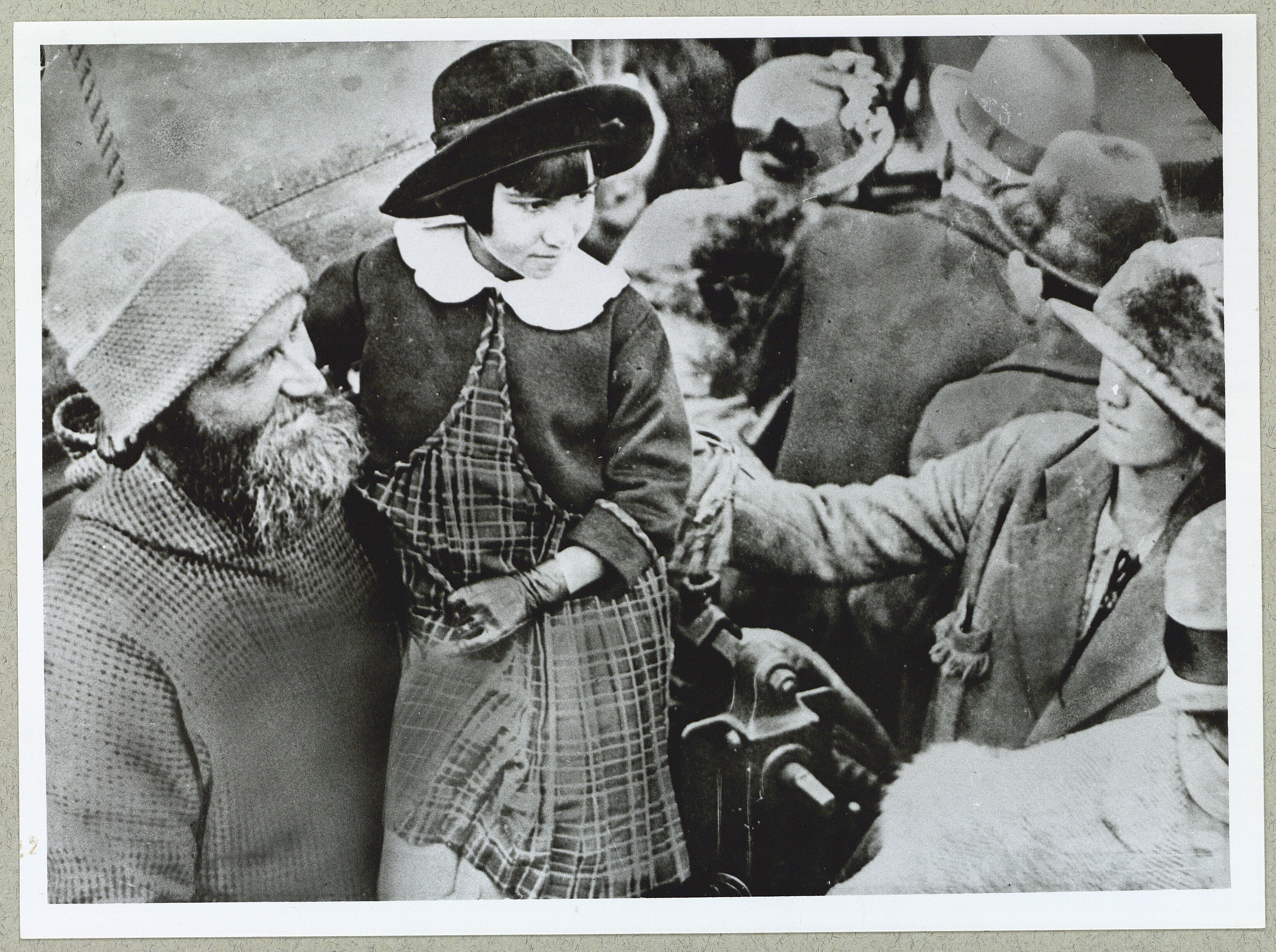 Peter Freuchen returning from 5th Thule Expedition Sept 1924 with